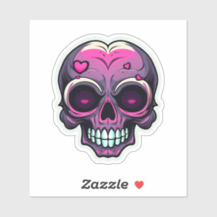 Sticker Kawaii Skull