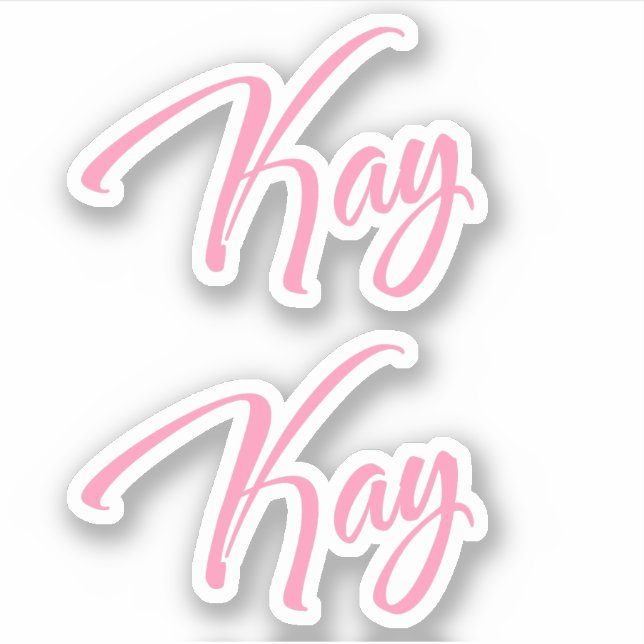 Sticker Kay x2 (Devant)