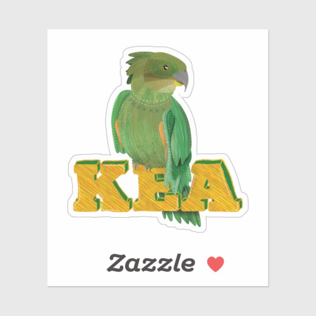 Sticker Kea (Feuille)