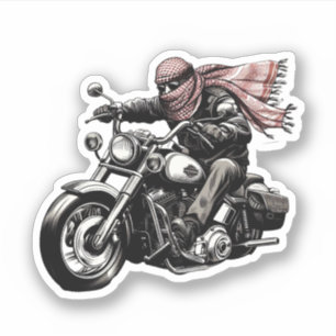 STICKER KEFFIYEH RIDER