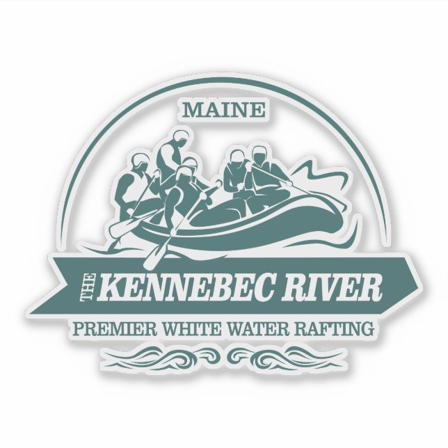 Sticker Kennebec River (R) (Devant)