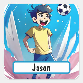 Sticker Kicker Avec Nametag Personnalisable