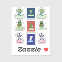 Kids Slang Words 9 Pack 