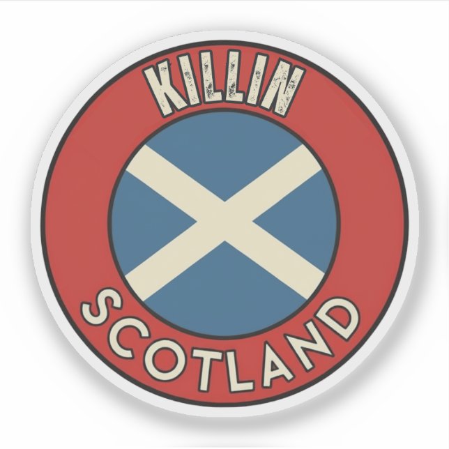 Sticker Killin, Écosse (Devant)