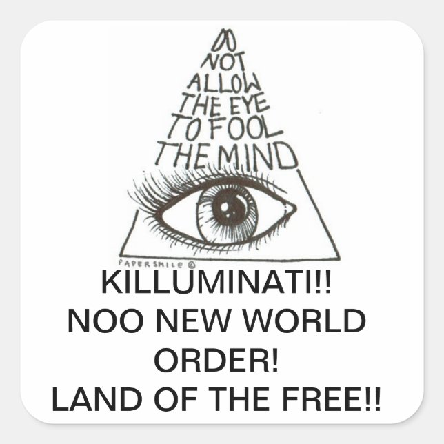 Sticker Killuminati (Devant)