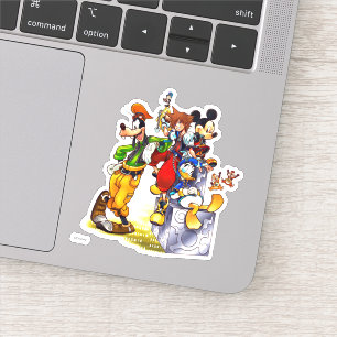 Sticker Kingdom Hearts : coded   Key art