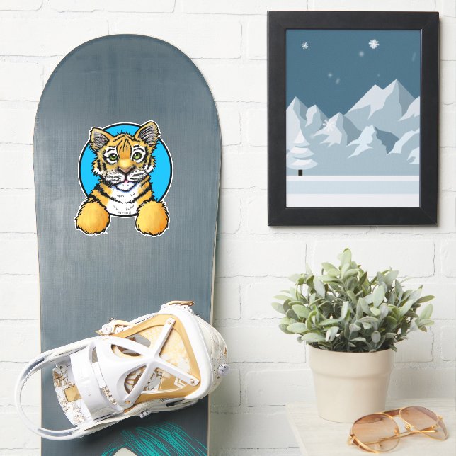 Sticker KiniArt Tiger Cub (Snowboard)