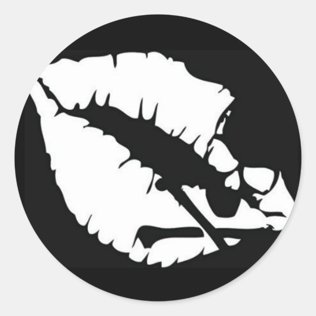 Sticker Kiss of Death Round (Devant)