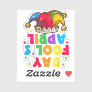 Sticker Kit de blagues drôles pour le 1er avril Poisson d'