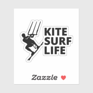 Sticker Kitesurf Kiteboarding Kite équitation Sports éolie