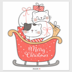 Sticker Kittens et Sleigh