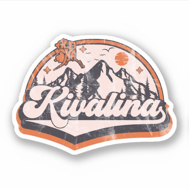 Sticker Kivalina, Alaska (Devant)