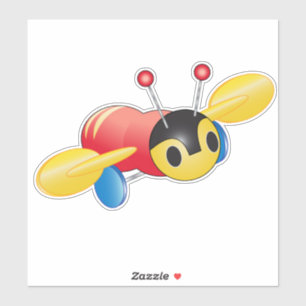 Sticker Kiwi Buzzy Bee