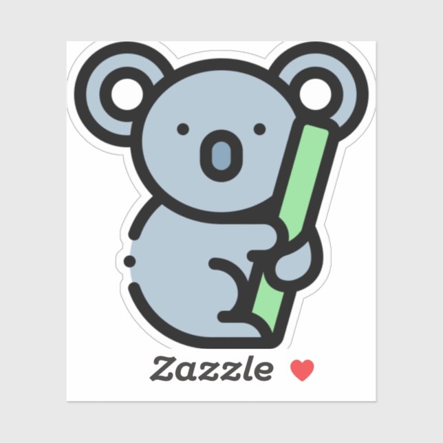 Sticker Koala (Feuille)