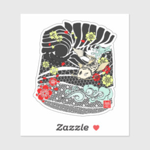 Sticker Koi Fish Tattoo