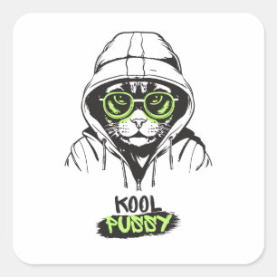 Sticker Kool Cat