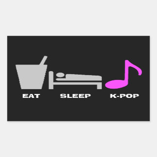Sticker Kpop Sleep