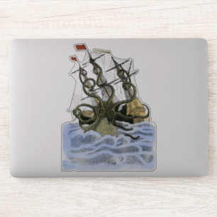 Sticker Kracken Transparent