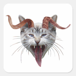 Sticker Krampus Cat