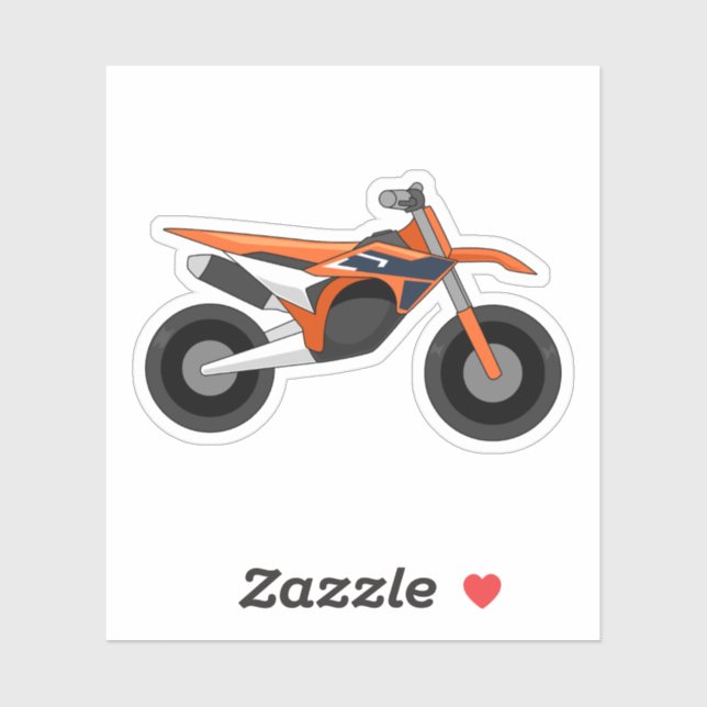Sticker KTM 450 SX-F simple style (Feuille)