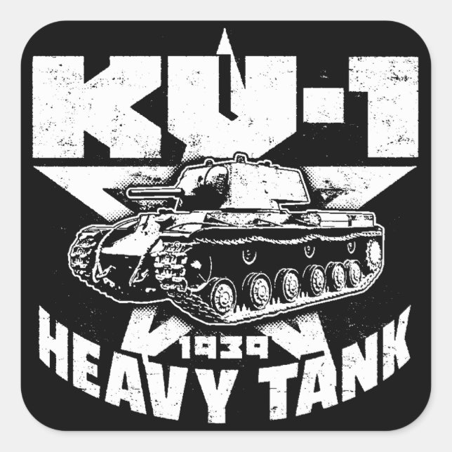 Sticker KV-1 Classic Round (Devant)