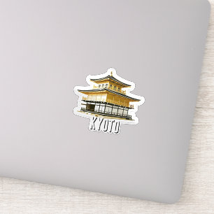 Sticker Kyoto Japon Voyage Kinkatsuji Pavillon d'or