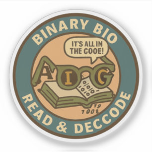 Sticker La bioinformatique : un bon coup de frein au code 