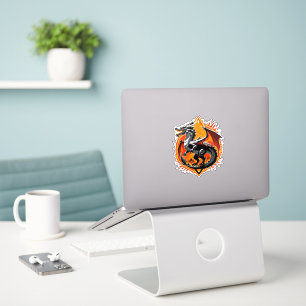 Sticker La colère du dragon : Les éveils du Samurai / Art