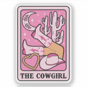 Sticker La Cowgirl