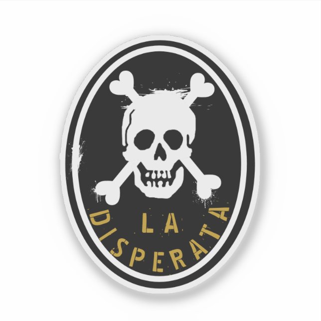 STICKER LA DÉSESPÉRÉE (Devant)