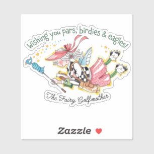 Sticker La Fairy Golfmother s'est coupée