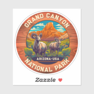 Sticker La faune du Grand Canyon National Park Arizona
