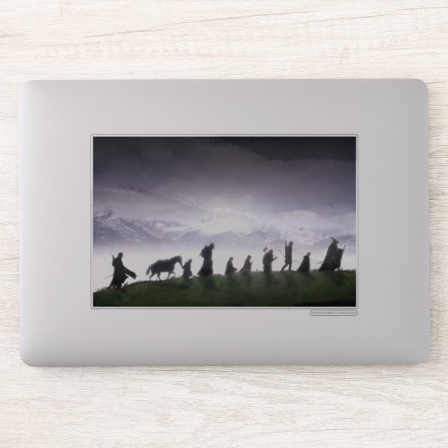 Sticker La Fellowship of the Ring (Ordinateur)