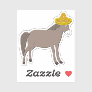 Sticker La Journée mexicaine des ânes des morts