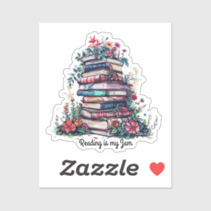 Sticker La lecture est ma confiture