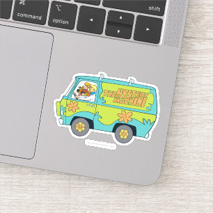 Sticker La Machine Mystère Gauche