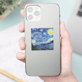 Sticker La nuit étoilée de Van Gogh