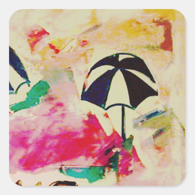 Sticker La Playa Full Color (Devant)