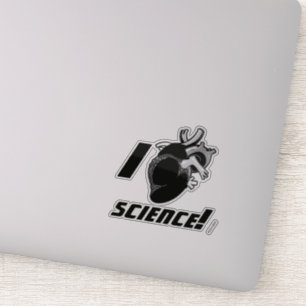 Sticker La Science I (de coeur anatomique)