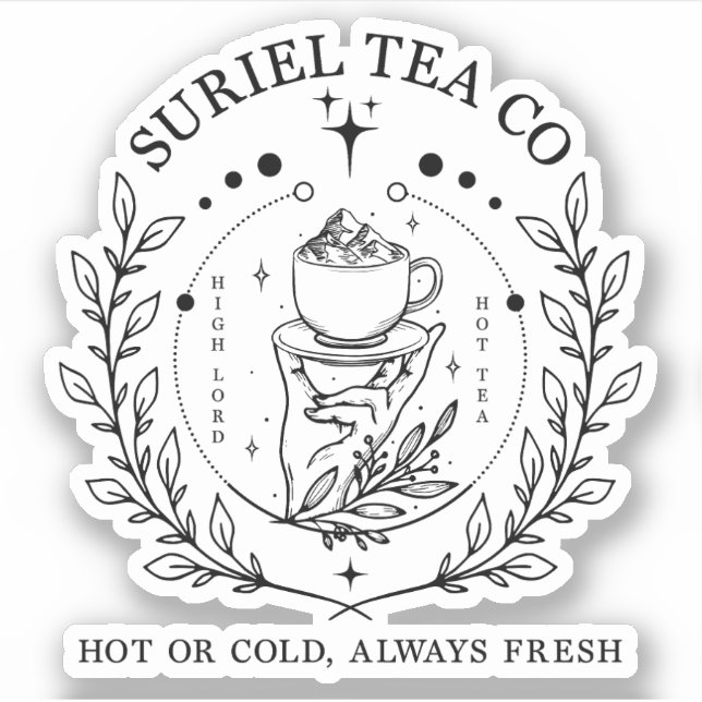Sticker La société Suriel Tea Co ACOTAR Velaris 2WH1 (Devant)