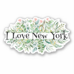 Sticker La verdure I Love New York