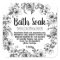 Sticker Label For Homemade Bath Salt