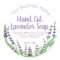 Sticker Label For Homemade Lavender Soap