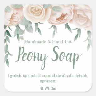 Sticker Label For Homemade Soap