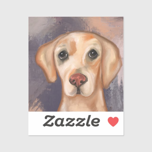 Sticker Labrador Retriever (Feuille)