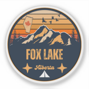 Sticker Lac Fox, Alberta