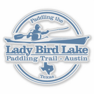 Sticker Lady Bird Lake (SK)