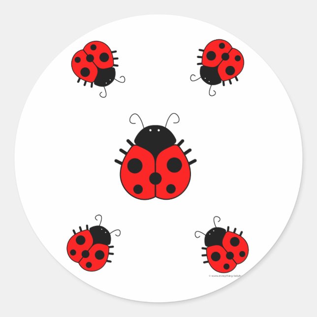 Sticker Ladybugs (Devant)