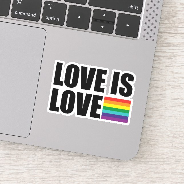 Sticker L'amour est l'amour (Détail)