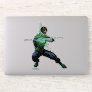 Sticker Lanterne verte et anneau rougeoyant